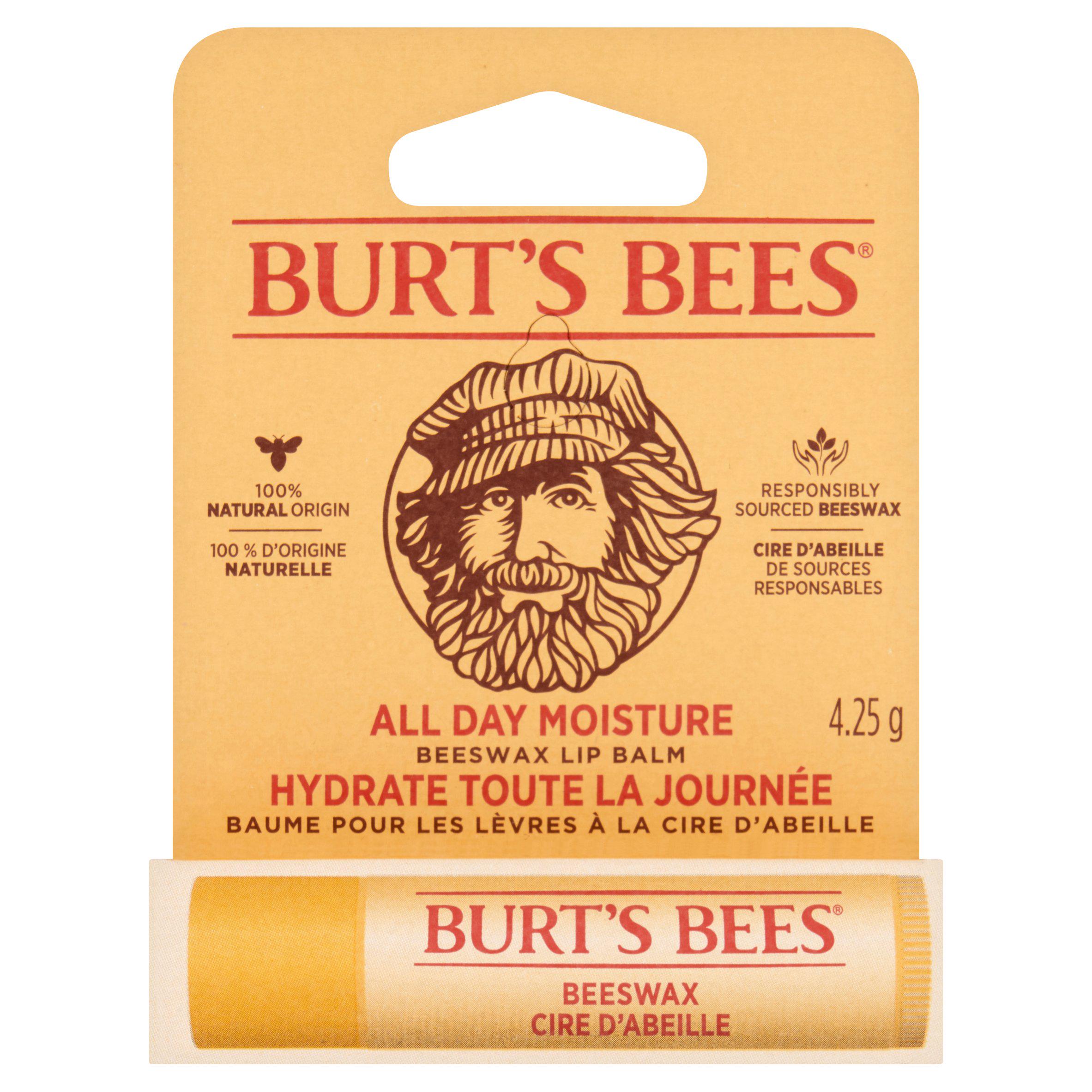 100% Natural Moisturising Beeswax Lip Balm Tube 4.25g