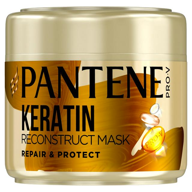 Pantene Repair & Protect Keratin Hair Mask For Weak & Damaged Hair 300ml |  Sainsbury's