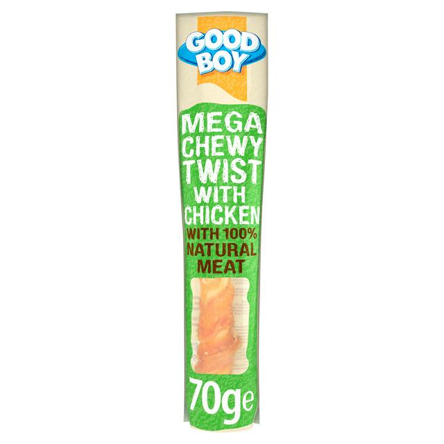 Good Boy Pawsley Co Mega Chewy Twist with Chicken Dog Treats 70g