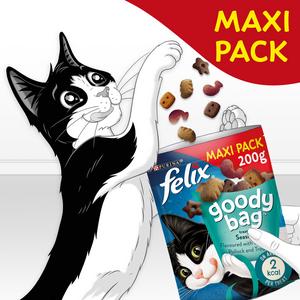 Felix Goody Bag Cat Treats Seaside Mix 200g - gallery image 4