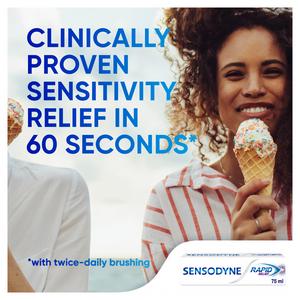 Sensodyne Rapid Relief Original Sensitive Toothpaste 75ml - gallery image 3