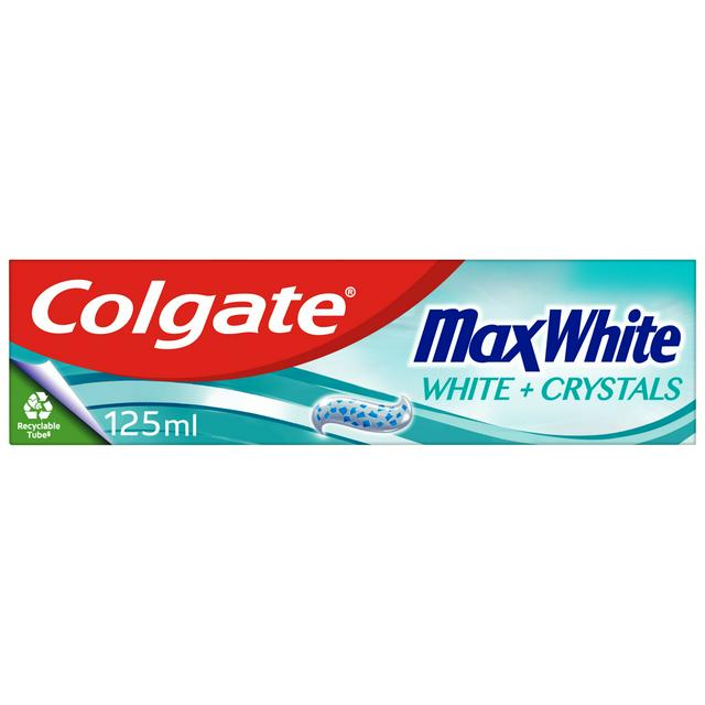 Colgate Max White Crystal Whitening Toothpaste 125ml