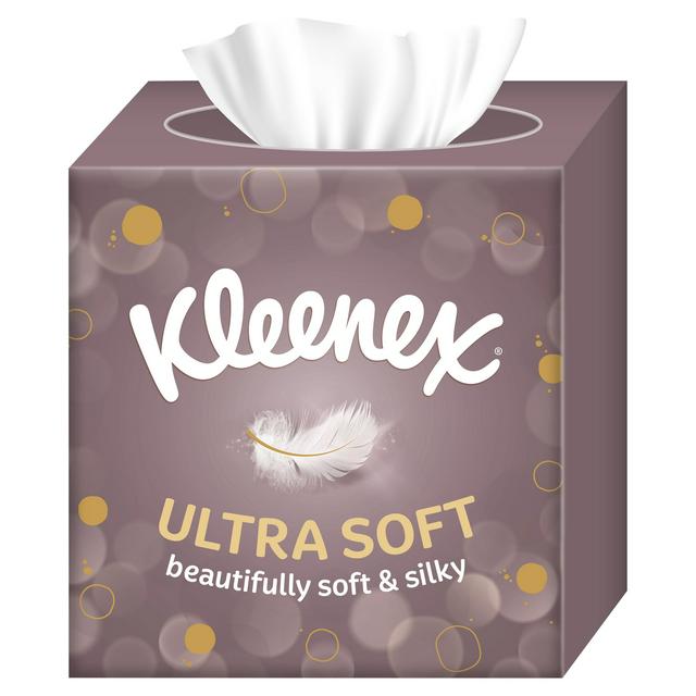 Kleenex Ultra Soft Tissues Cube Single Box 48 Sheets