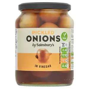 Sainsbury's Pickled Onions in Vinegar 680g (310g*)