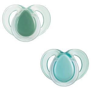 Tommee Tippee Closer to Nature Night Time x2 Orthodontic Soothers 18-36 Months - gallery image 2