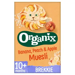 Organix Banana, Peach & Apple Organic Baby Muesli 9 months+ 200g