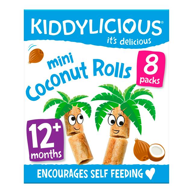 Kiddylicious Mini Coconut Rolls (original favour) – BritishBabyShop