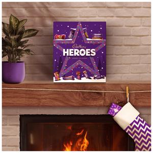 Cadbury Heroes 230g Chocolate Christmas Advent Calendar - gallery image 2