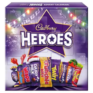 Cadbury Heroes Chocolate Christmas Advent Calendar 230g