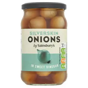 Sainsbury's Sweet Silverskin Onions in Vinegar 440g (230g*)