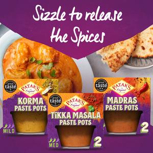 Patak's Korma Paste Pots 2 x 70g - gallery image 3