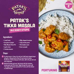 Patak's Tikka Masala Paste Pots 2 x 70g - gallery image 2