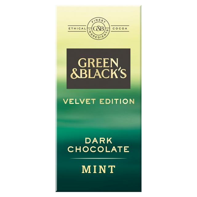 Green & Black’s Velvet Edition Mint Dark Chocolate Bar 90g