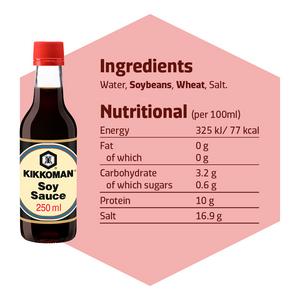 Kikkoman Naturally Brewed Soy Sauce 250ml - gallery image 3