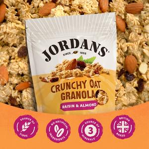Jordans Crunchy Oat Raisin & Almond Granola Breakfast Cereal 750g - gallery image 3