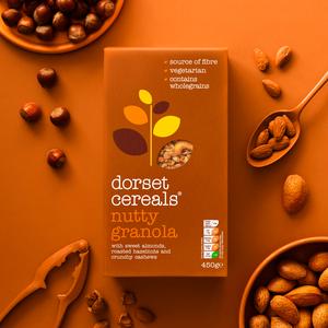 Dorset Cereals Nutty Granola Breakfast Cereal 450g - gallery image 2