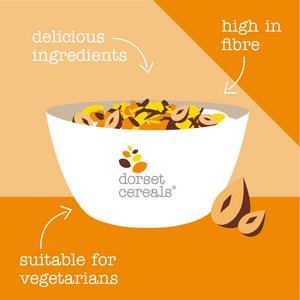 Dorset Cereals Nutty Granola Breakfast Cereal 450g - gallery image 3