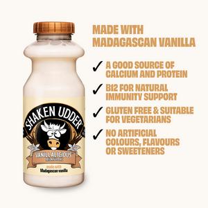 Shaken Udder Vanilla licious Milkshake 330ml - gallery image 2