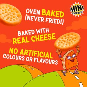 Jacob's Mini Cheddars Red Leicester Multipack Snacks 6x23g - gallery image 3