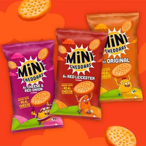 Jacob's Mini Cheddars Red Leicester Multipack Snacks 6x23g - gallery image 5