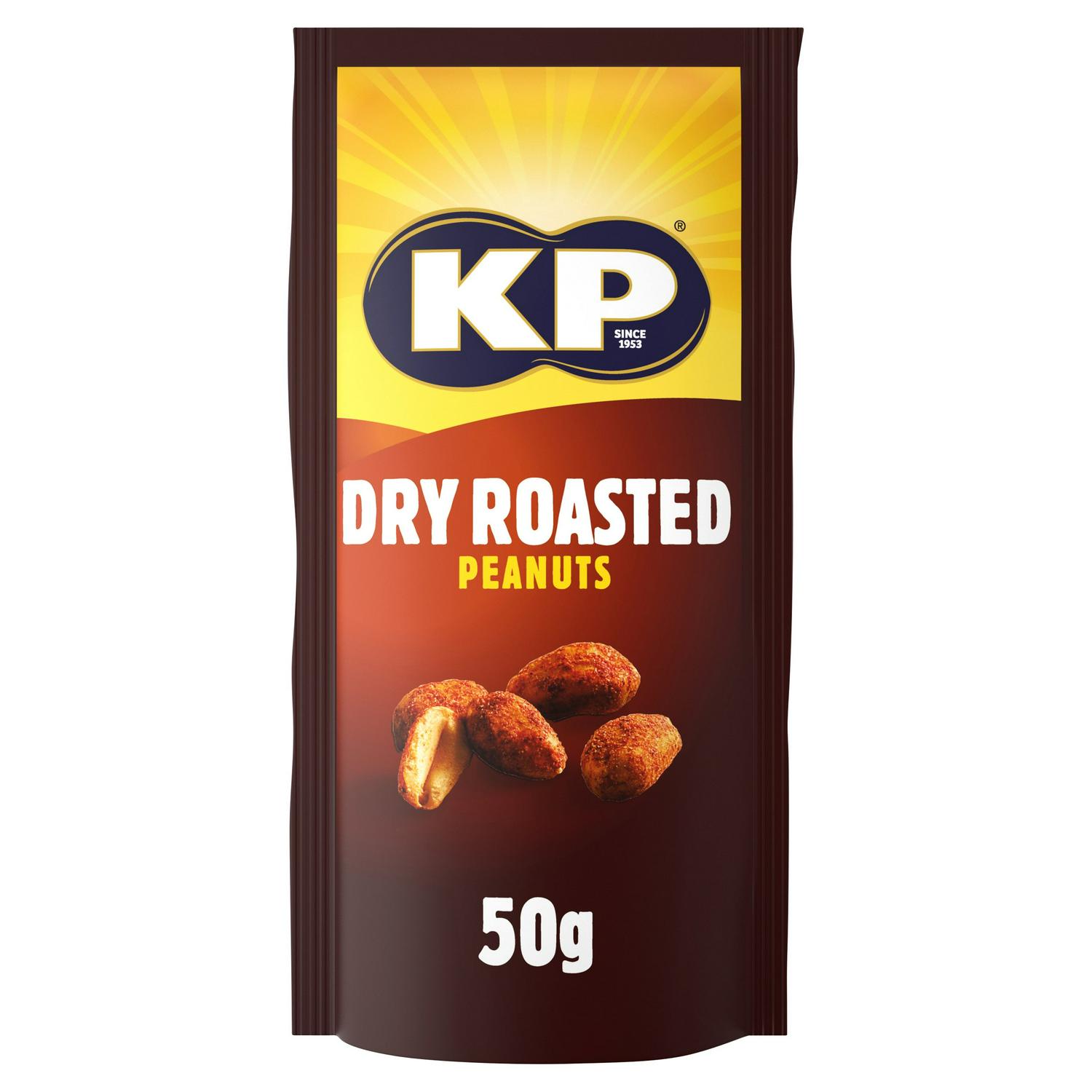 KP Dry Roasted Peanuts 50g