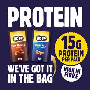 KP Dry Roasted Peanuts 50g - gallery image 2