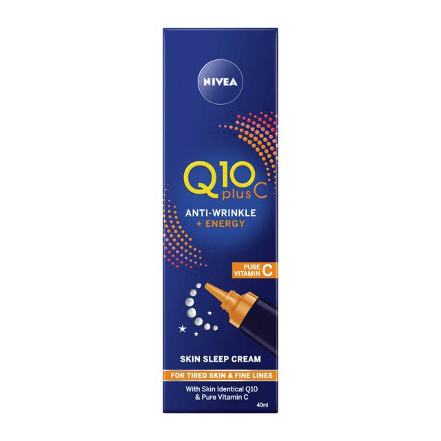 Nivea Q10 Vitamin C Sleep Face Cream Anti-Wrinkle + Energy 40ml
