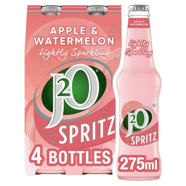 J2O Spritz Apple & Watermelon Sparkling Juice Drink 4x275ml