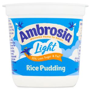 Ambrosia Light 150g Low Fat & Reduced Sugar Rice Pudding Dessert Snack Pot - gallery image 3