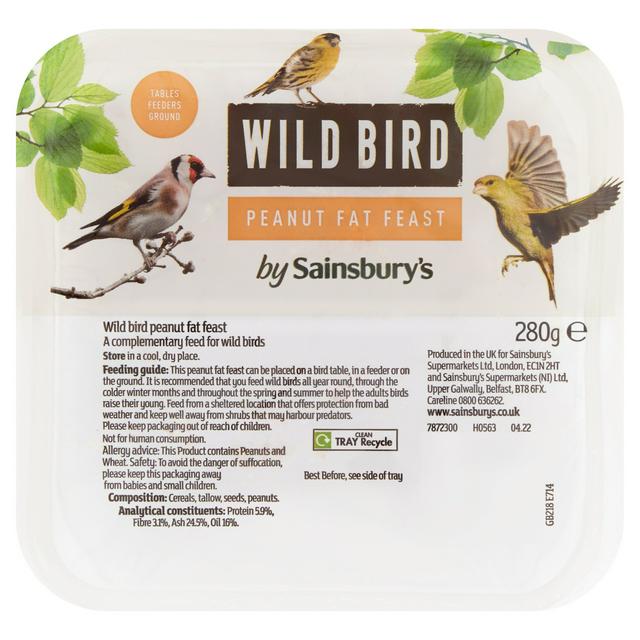 sainsbury's peanuts for birds