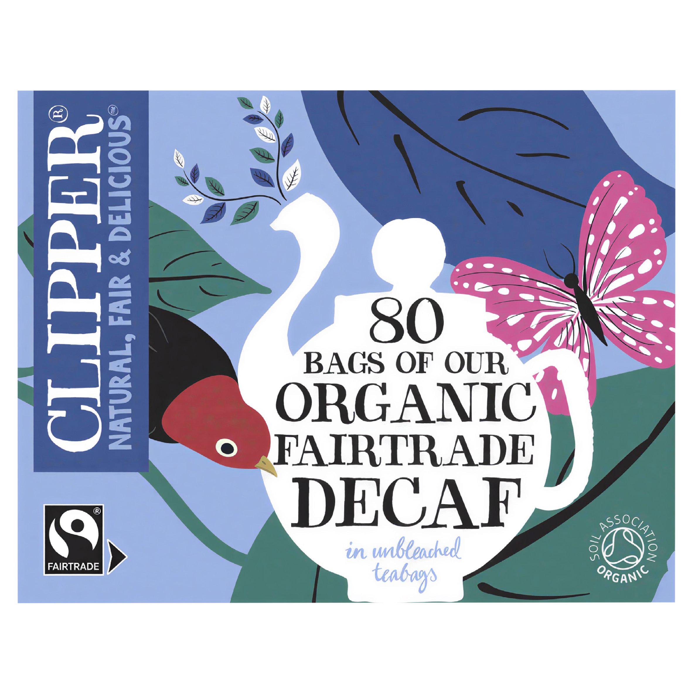 Clipper Organic Decaf Everyday Tea Black Tea Bags 250g