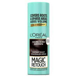 L'Oreal Paris Magic Retouch 8 Dark Iced Brown Root Touch Up Spray 75ml
