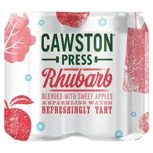 Cawston Press Sparkling Rhubarb 4x330ml