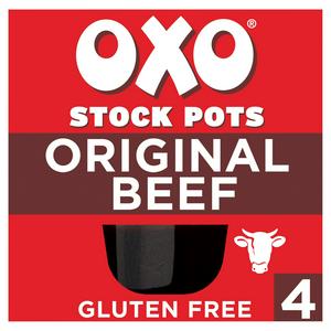 Oxo Original Beef Stock Pots x4 80g