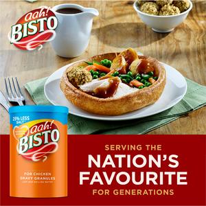 Bisto 190g Reduced Salt Chicken Gravy Granules - gallery image 5