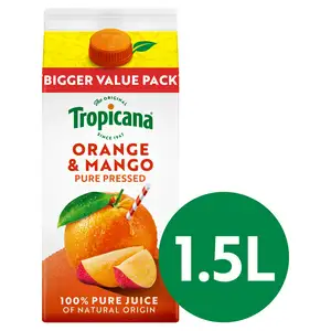 Tropicana Pure Orange & Mango Fruit Juice 1.5L