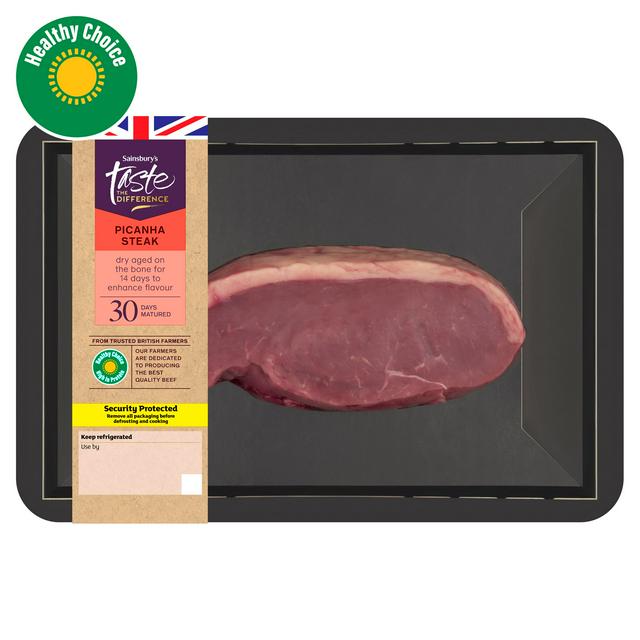 Taste the Difference Sainsbury's 30 Days Matured British Beef Picanha Steak, Taste the Difference 225g