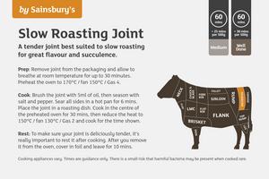 Sainsbury's British or Irish 21 Day Matured Slow Beef Roasting Joint - gallery image 2