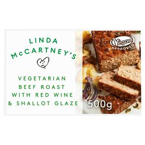 Linda McCartney's Vegetarian Beef Roast with Red Wine & Shallot Glaze 500g
