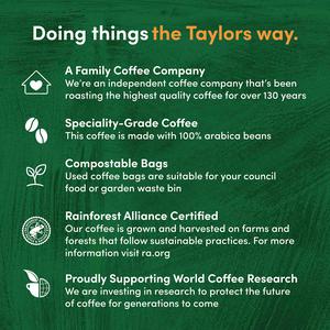 Taylors of Harrogate Decaffe Ground Coffee Bags x10 - gallery image 4