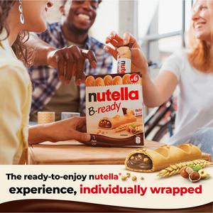 Nutella B-ready Chocolate Hazelnut Biscuit Snack Bars Multipack 6x22g - gallery image 3
