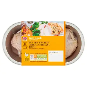 Sainsbury's Just Cook Butter Basted Chicken Breast Joint 350g