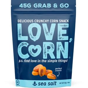 Love Corn Sea Salt Delicious Crunchy Corn 45g - gallery image 3