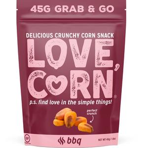 Love Corn Smoked BBQ Roasted Corn Snack 45g - gallery image 3