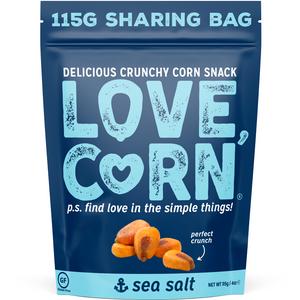 LOVE CORN Sea Salt Crunchy Corn 115g - gallery image 3
