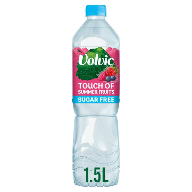 Volvic Touch of Fruit Sugar Free Summer Fruits Flavoured Water 1.5 litre