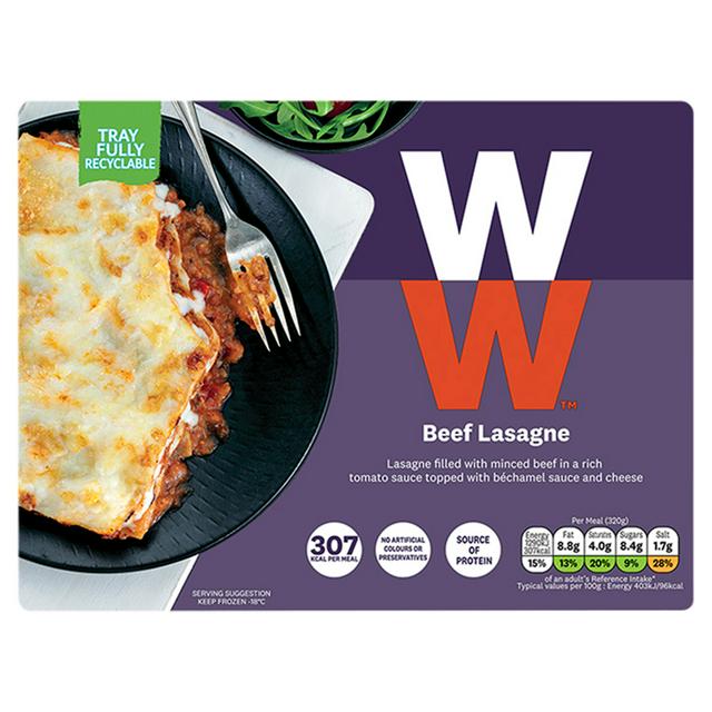 Weight Watchers Beef Lasagne Ready Meal 320g