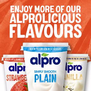 Alpro Plain No Sugars Soya Dairy Free Yoghurt Alternative 500g - gallery image 6
