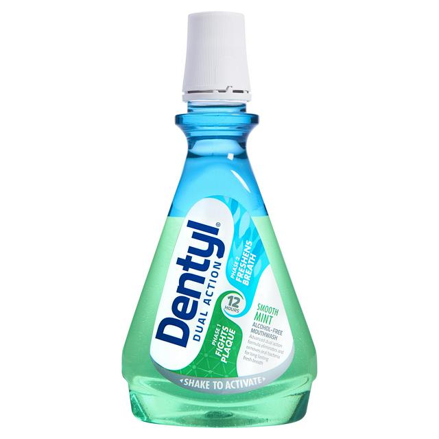 Dentyl Active Smooth Mint Alcohol Free Mouthwash 500ml