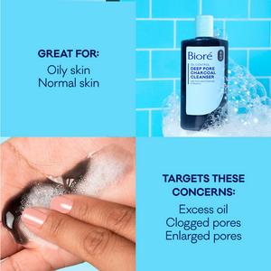 Bioré Deep Pore Charcoal Cleanser 200ml - gallery image 3